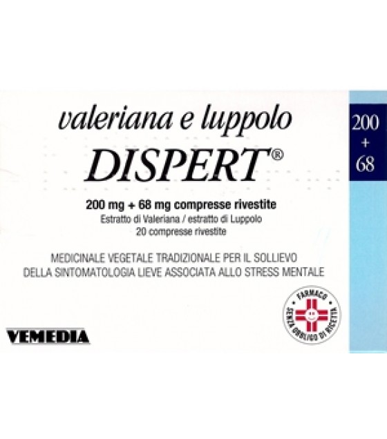 Valeriana Luppolo Dispert*20cpr